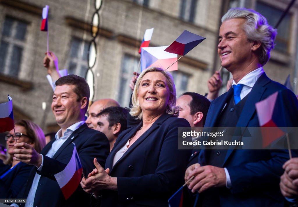 Right-Wing European Party Leaders Meet In Prague