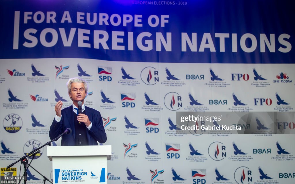 Right-Wing European Party Leaders Meet In Prague