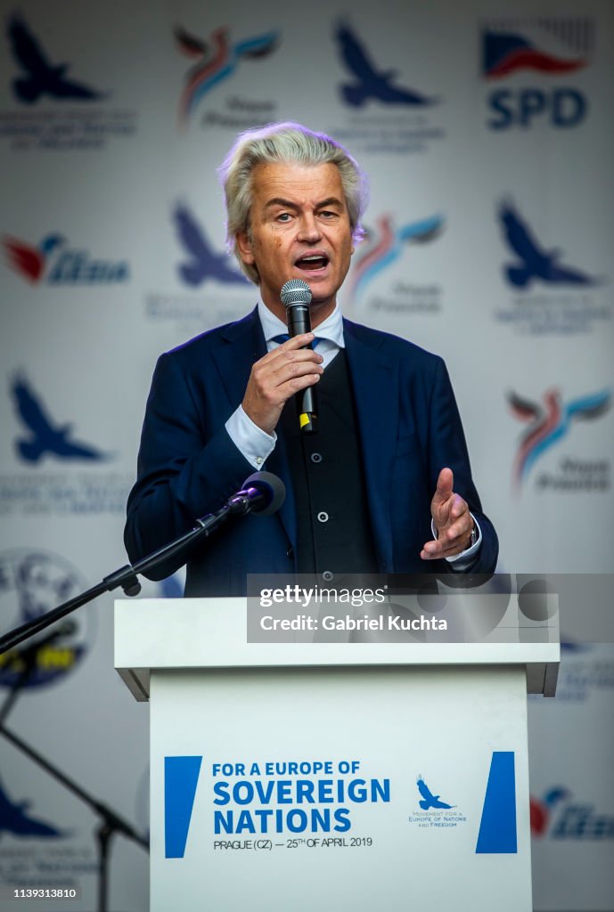 Right-Wing European Party Leaders Meet In Prague