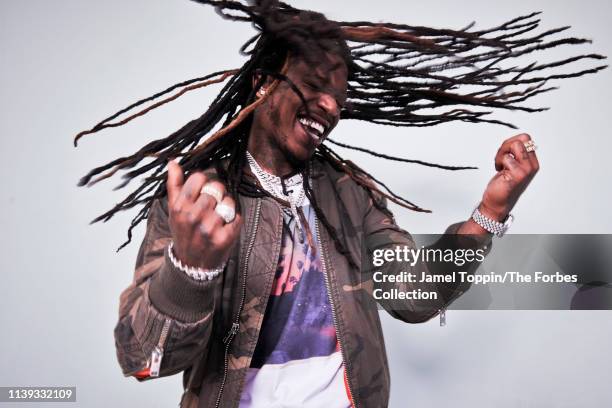 Rapper Jacquees is photographed for Forbes Magazine on November 26, 2018 in Miami, Florida. PUBLISHED IMAGE. CREDIT MUST READ: Jamel Toppin/The...