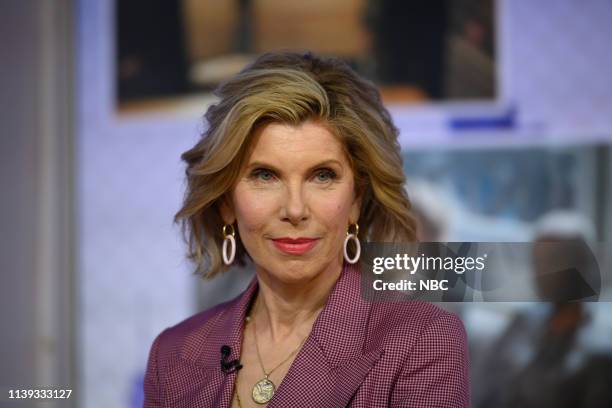 Christine Baranski on Wednesday, April 24, 2019 --