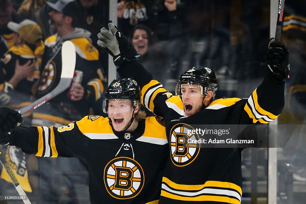 Columbus Blue Jackets v Boston Bruins - Game One