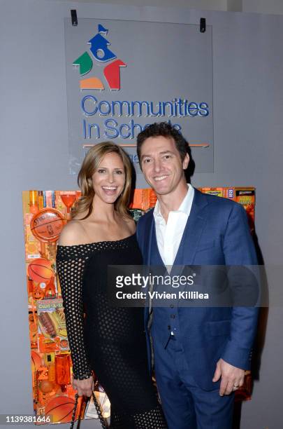 Andrea Savage and Jeremy Plager attend Communities In Schools LA Annual Event on April 25, 2019 in Los Angeles, California.