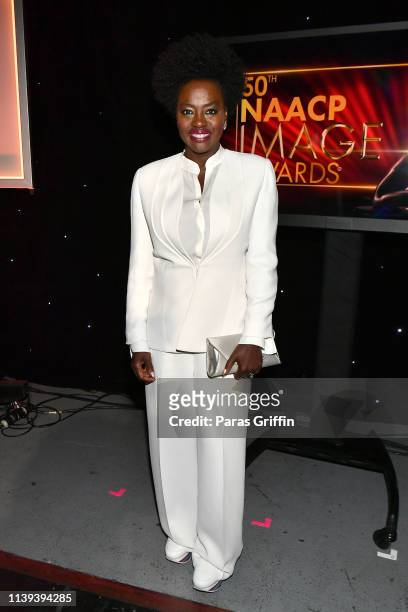 Viola Davis attends the 50th NAACP Image Awards at Dolby Theatre on March 30, 2019 in Hollywood, California.