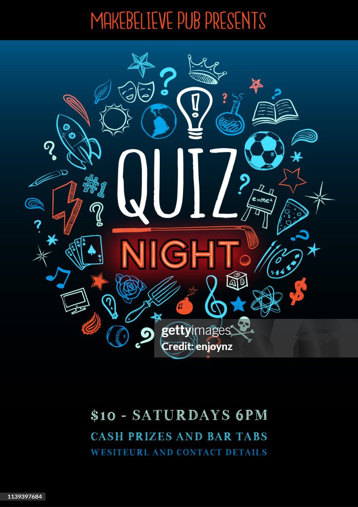 Cartel de noche quiz