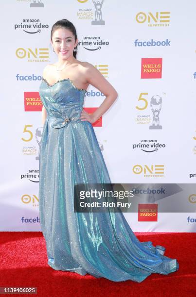 Yvette Yates attends the 50th NAACP Image Awards at Dolby Theatre on March 30, 2019 in Hollywood, California.