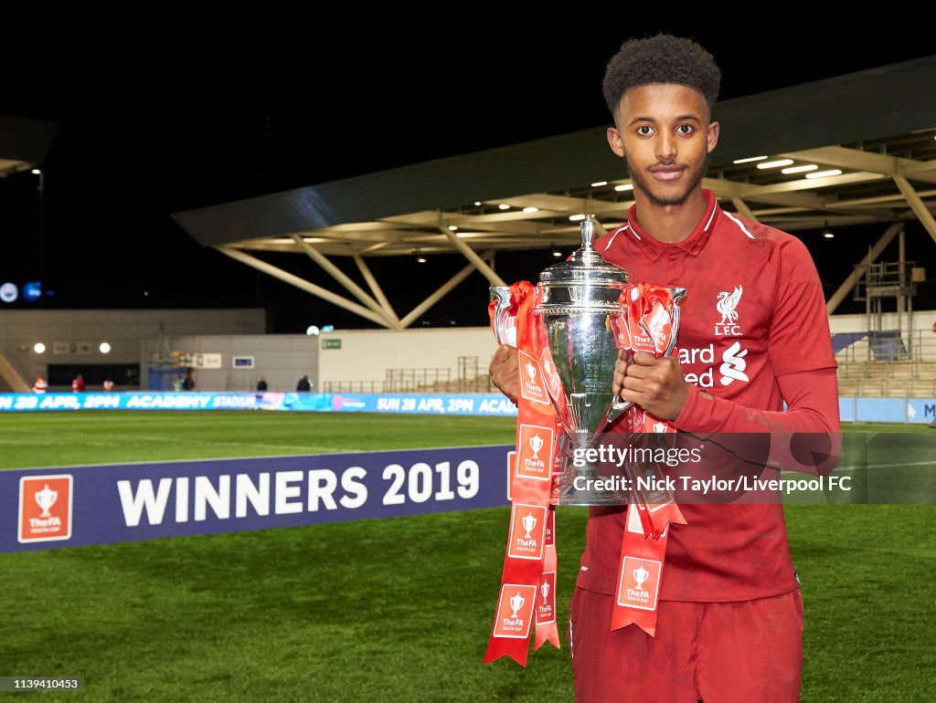 Manchester City v Liverpool - FA Youth Cup Final