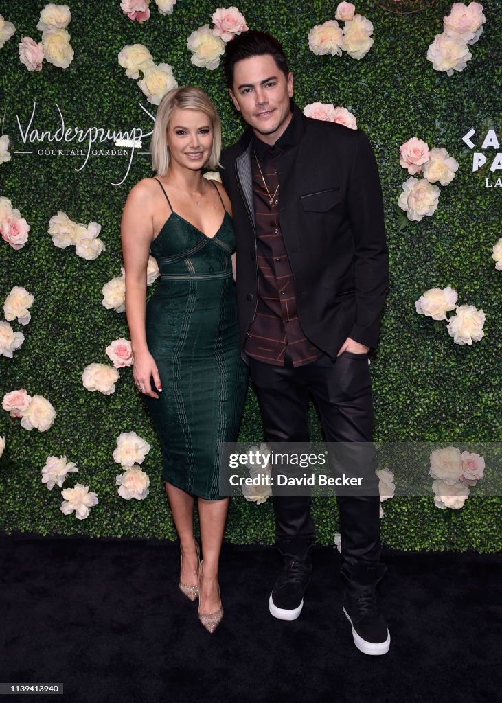 Television personality Ariana Madix and Tom Sandoval attend the grand