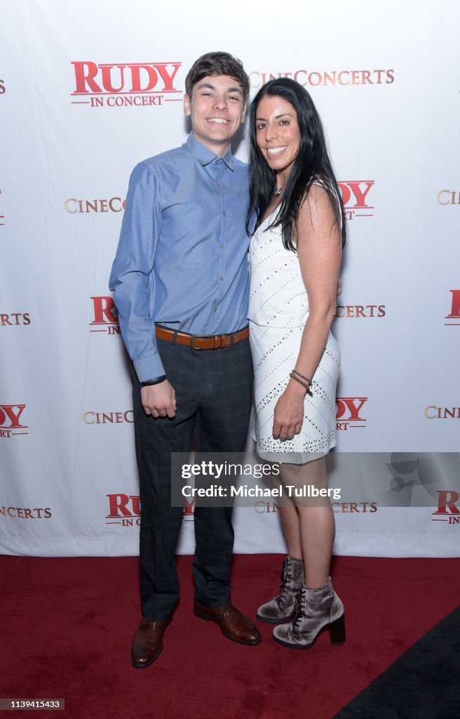 Danny Rutar Danny Ruettiger and Cheryl Ruettiger attend the