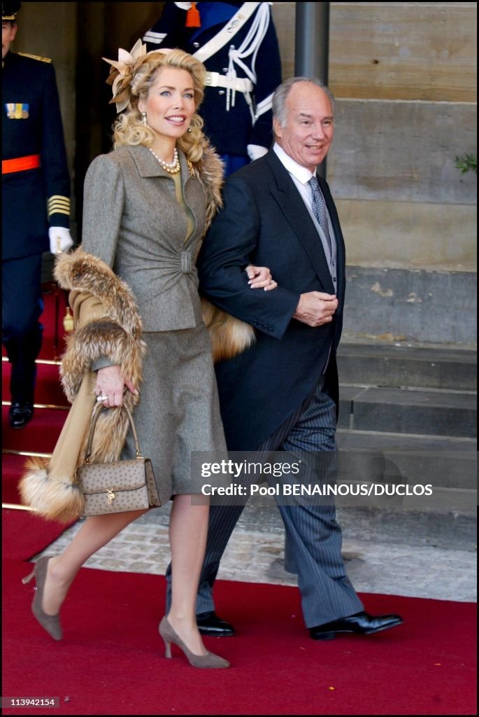 Royal Wedding of the Prince Willem-Alexander with Maxima Zorreguieta In Amsterdam, Netherlands On February 02, 2002-
