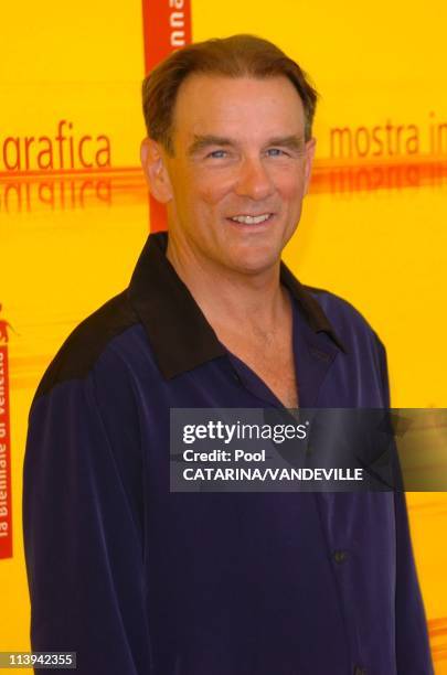 61st Venice Film Festival. Photo call of "Land of Plenty" In Venice, Italy On September 09, 2004-John Diehl.