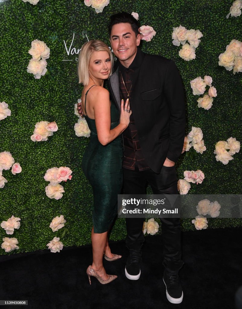 Television personalities Ariana Madix and Tom Sandoval attend the