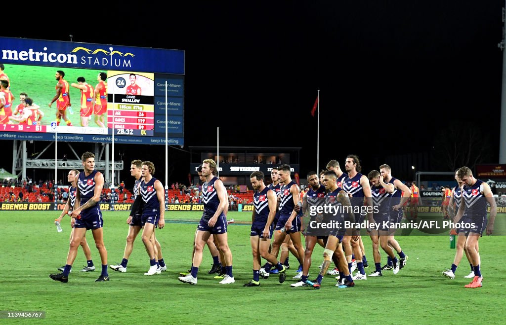 AFL Rd 2 - Gold Coast v Fremantle