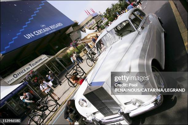 Illustration of the 58th Cannes Film Festival in Cannes, France On May 11, 2005.