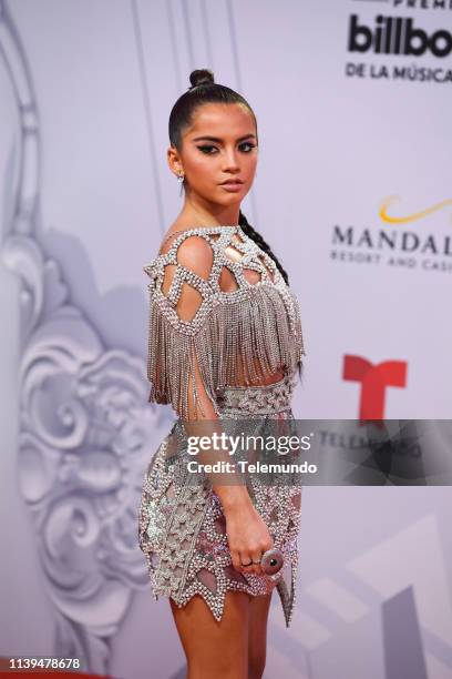 Pictured: Isabela Moner on the red carpet at the Mandalay Bay Resort and Casino in Las Vegas, NV on April 25, 2019 --