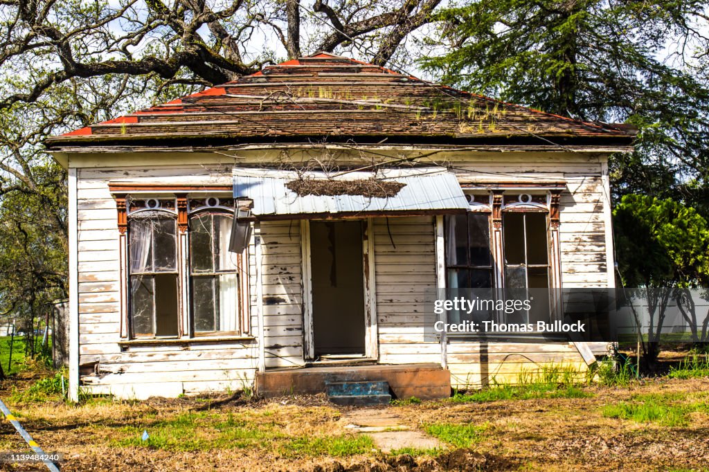 Abandoned Uninhabitable One Level Home