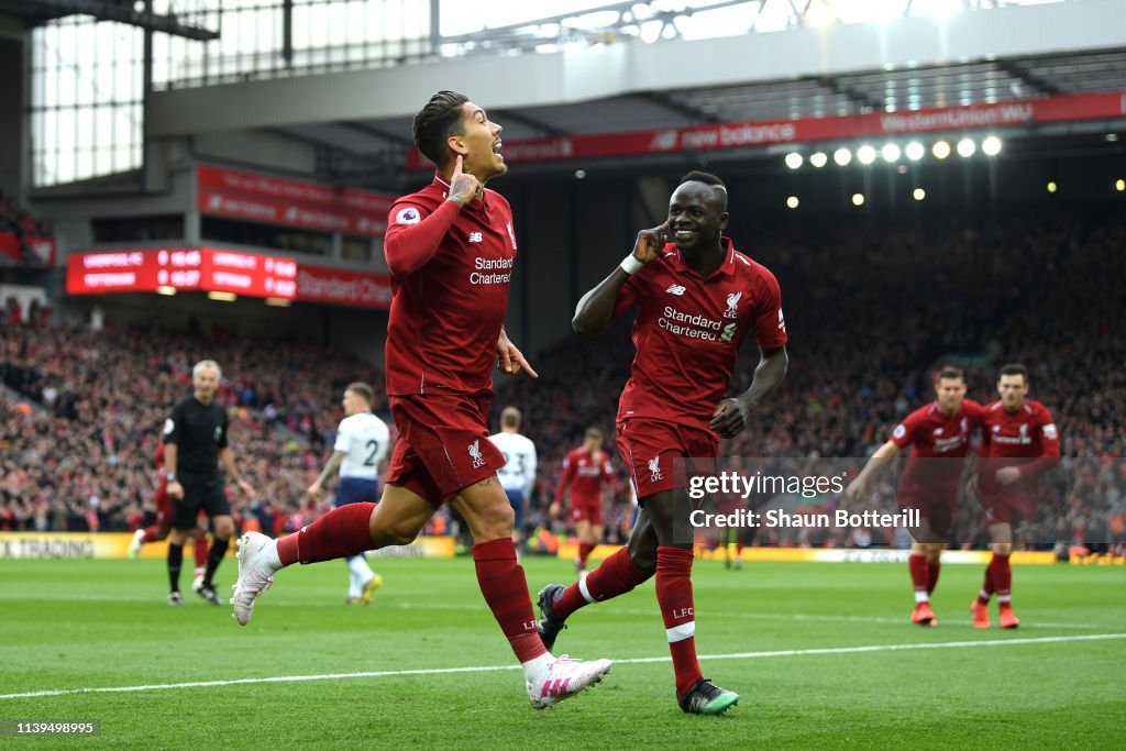 Liverpool FC v Tottenham Hotspur - Premier League