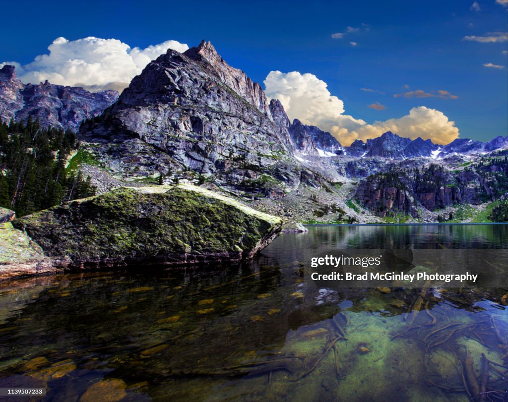 Lone Eagle Peak and Crater Lake Indian Peaks Wilderness Area