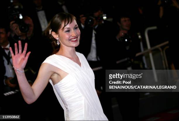 59th Cannes Film Festival : stairs of "Flandres" in Cannes, France on May 23, 2006-Adelaide Leroux.