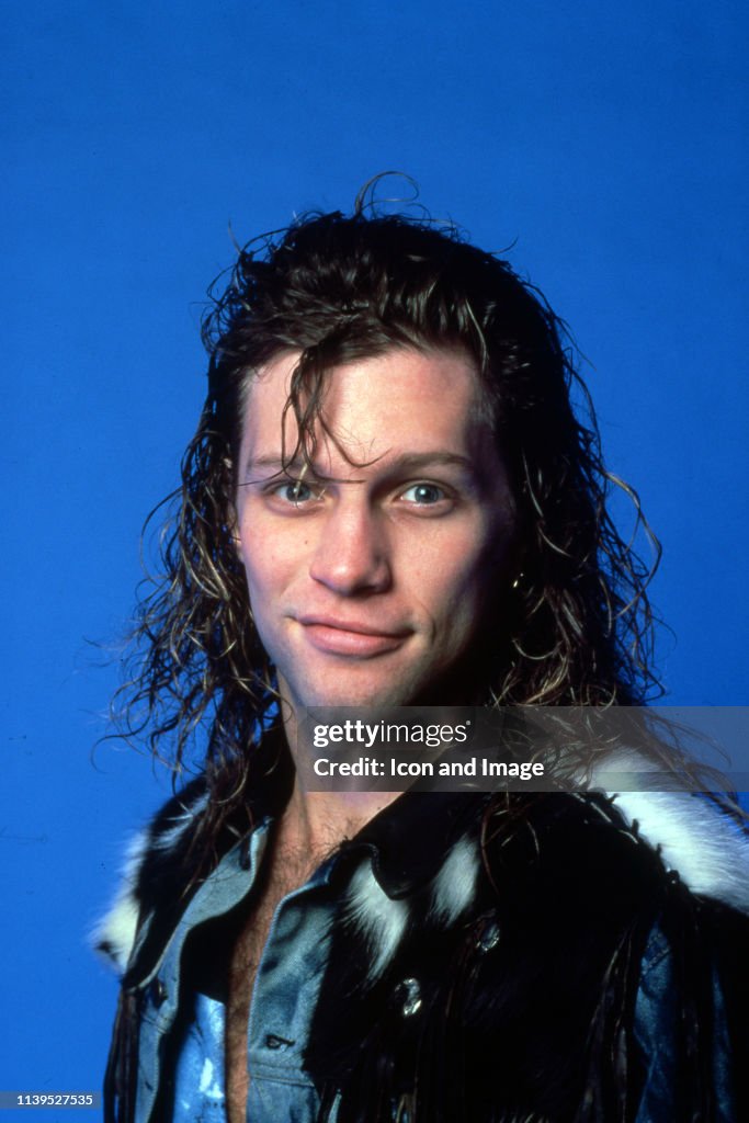 Jon Bon Jovi Portrait Session In Detroit, 1987