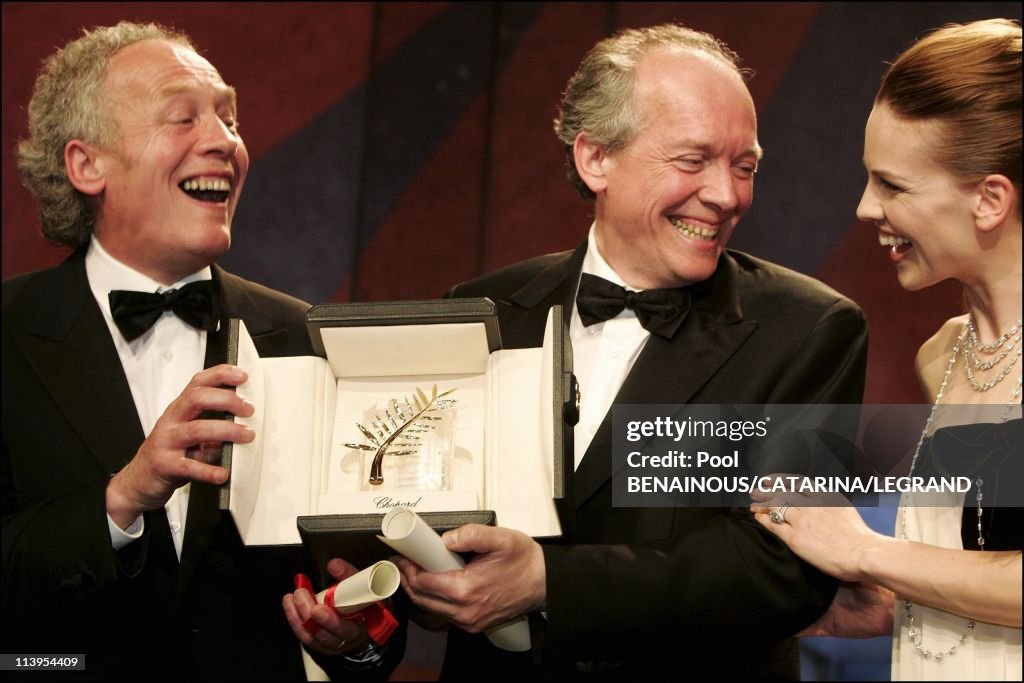 58th Cannes Film Festival: Palme d'or trophy ceremony In Cannes, France On May 21, 2005-