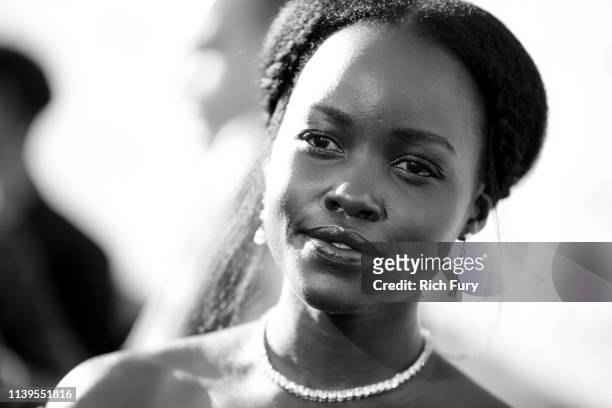 Lupita Nyong'o attends the 50th NAACP Image Awards at Dolby Theatre on March 30, 2019 in Hollywood, California.