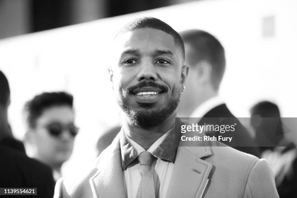 Michael B. Jordan attends the 50th NAACP Image Awards at Dolby Theatre on March 30, 2019 in Hollywood, California.