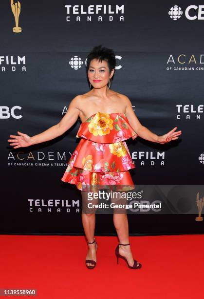 Actress Jean Yoon attends the 2019 Canadian Screen Awards Broadcast Gala at Sony Centre for the Performing Arts on March 31, 2019 in Toronto, Canada.