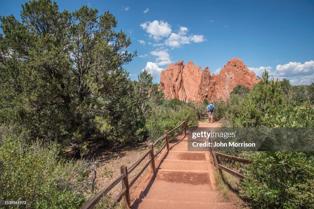 Views of Garden of the Gods park