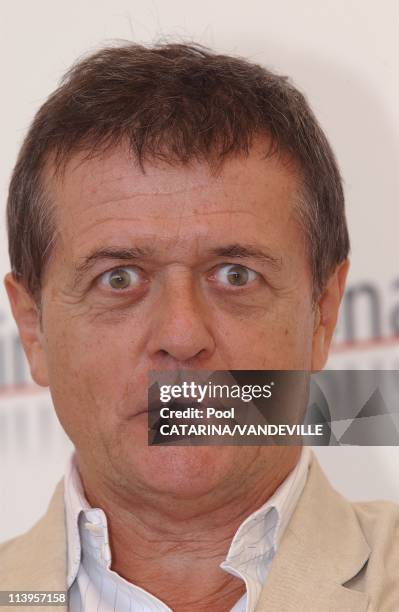 62nd Venice Film Festival. Photocall of the movie 'Gabrielle' by french director Patrice Chereau with Isabelle Huppert and Pascal Gregory In Venice,...