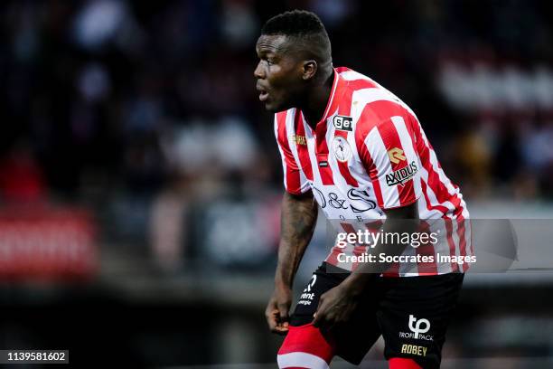 Royston Drenthe of Sparta Rotterdam during the Dutch Keuken Kampioen Divisie match between Sparta v Ajax U23 at the Sparta Stadium Het Kasteel on...