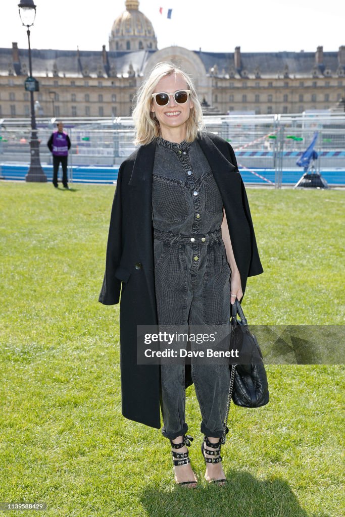 Diane Kruger Attends The ABB FIA Formula E Paris E-Prix 2019