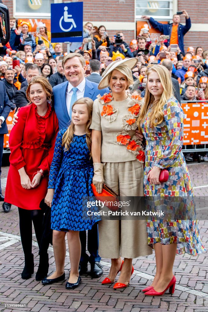 The Dutch Royal Family Attend King's Day In Amersfoort