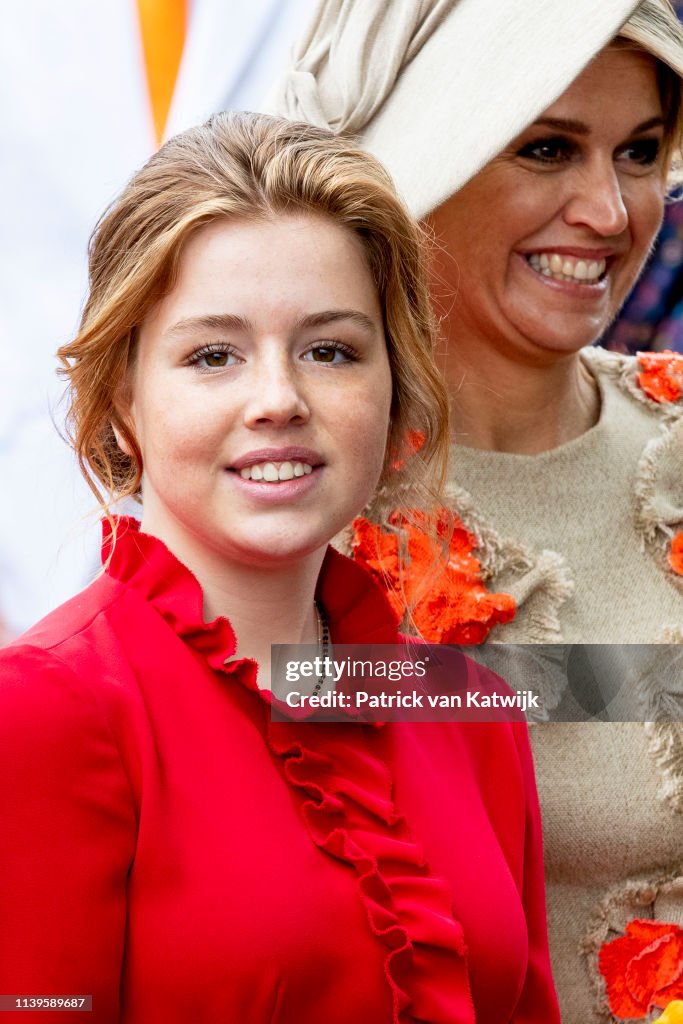 The Dutch Royal Family Attend King's Day In Amersfoort