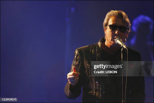 Constantin Prize at Olympia. In Paris, France On November 08, 2005-Alain Bashung.