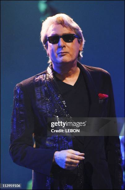 Constantin Prize at Olympia. In Paris, France On November 08, 2005-Alain Bashung.