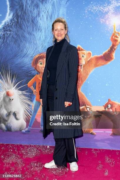 German actress Anna Schudt attends the "Willkommen im Wunder Park" premiere at Kino in der Kulturbrauerei on March 31, 2019 in Berlin, Germany.