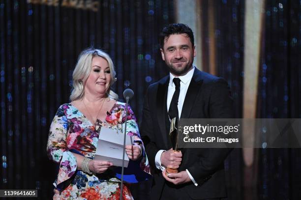 Jann Arden attends the 2019 Canadian Screen Awards Broadcast Gala held at Sony Centre for the Performing Arts on March 31, 2019 in Toronto, Canada.