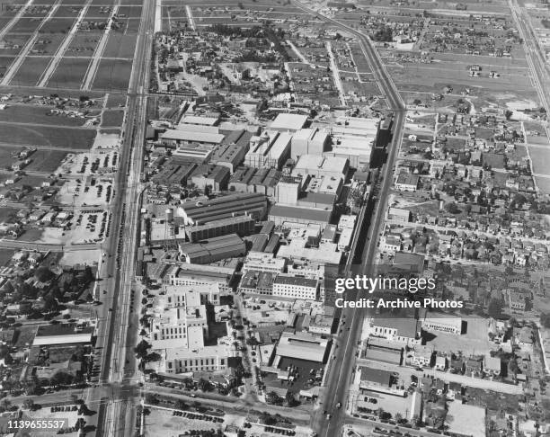 The MGM Studios in Culver City, California, circa 1930.