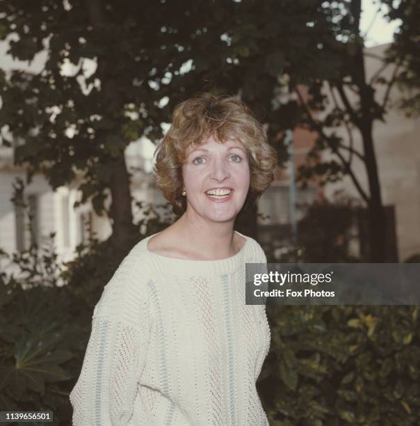 English actress Penelope Keith, 1st October 1985. She is set to star in the new West End play 'The Dragon's Tail'.