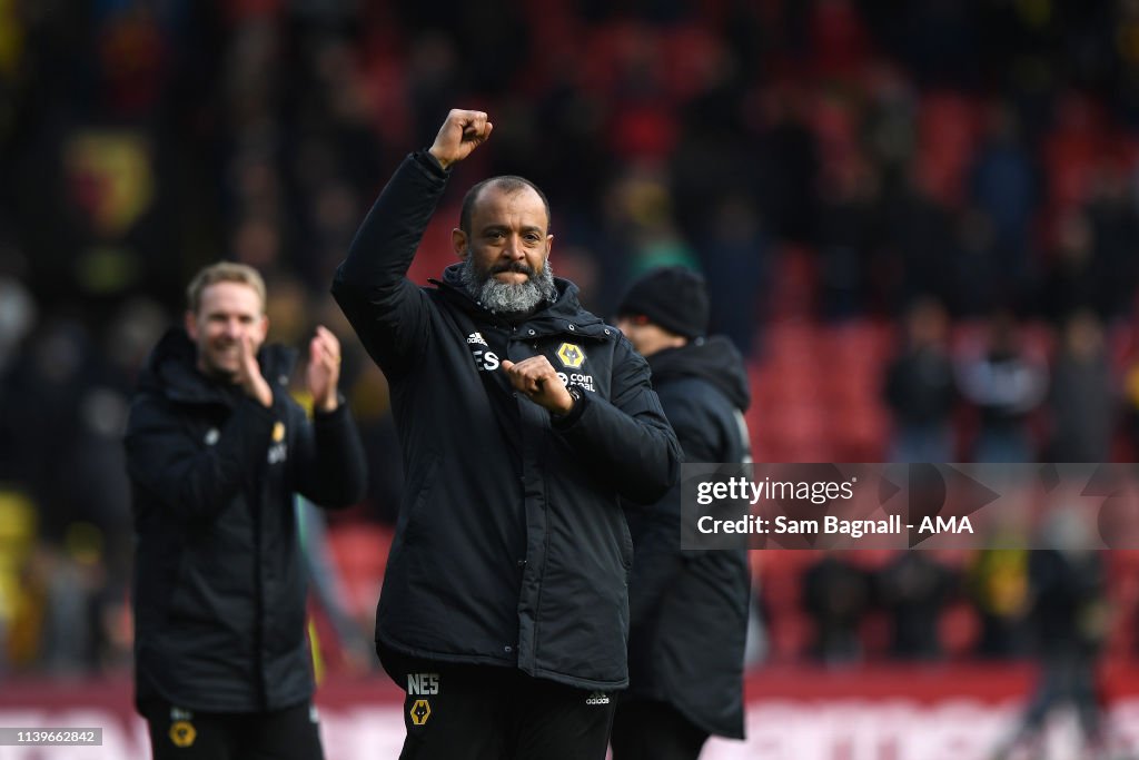 Watford FC v Wolverhampton Wanderers - Premier League