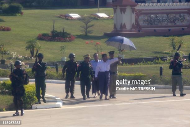 The world of General Than Shwe, the Burmese dictator In Naypyidaw, Myanmar On February 01, 2010-Myanmar, Naypyidaw - February: An exclusive photo of...