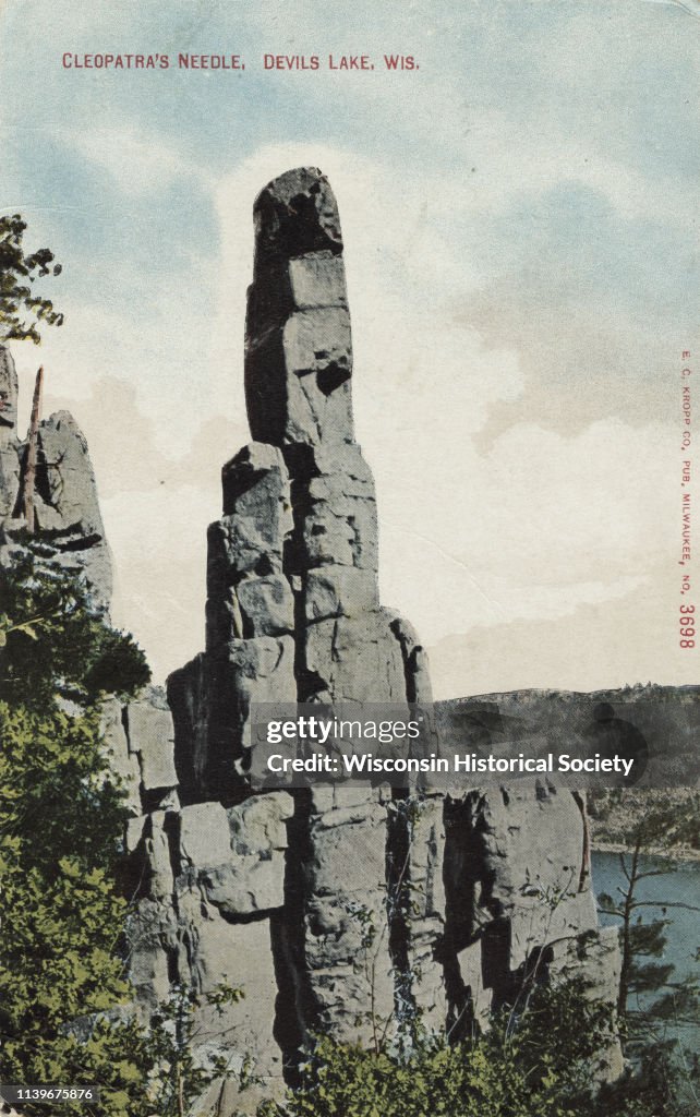 Cleopatra's Needle, Devil's Lake