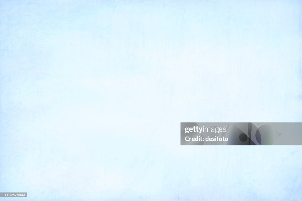 Horizontal vector Illustration of an empty sky blue coloured grungy textured background