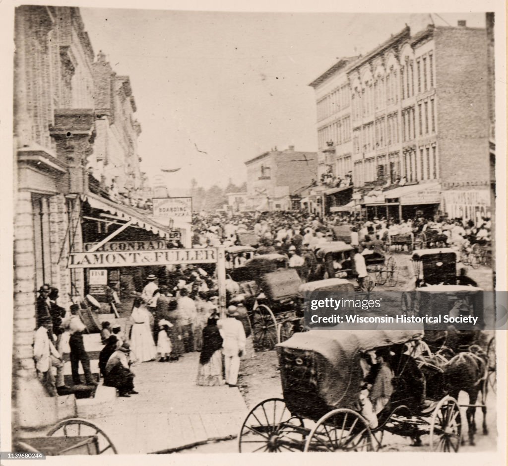 Bustling Court & Main Streets