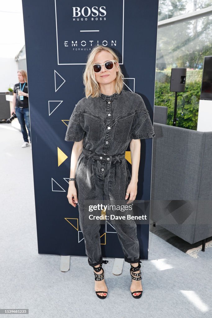 Diane Kruger attends attends the ABB FIA Formula E Paris E-Prix 2019