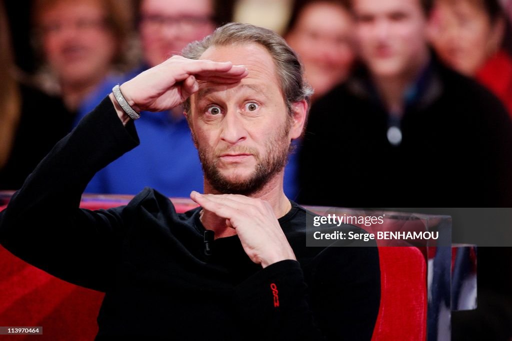 "Vivement Dimanche" - TV Show In Paris, France On January 19, 2011-