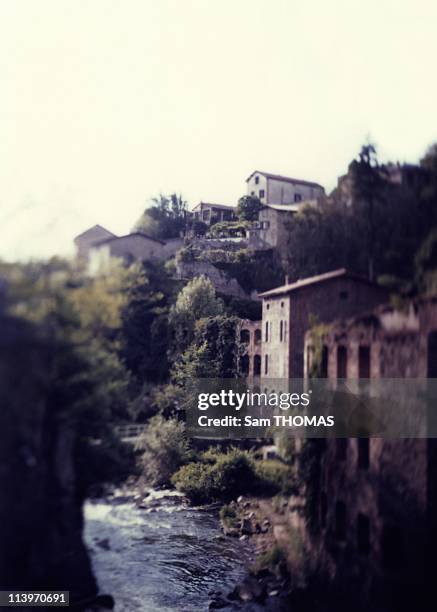 Abandoned Knives Factories in Thiers, France In 2009-The old 'Sabatier' knives manufacturer located in the 'La Vallee des Usines' , at Thiers . This...