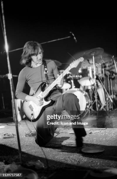 Dave Davies, who with his brother Ray founded The Kinks, one of the pioneering rock bands of the British Invasion, performs in Central Park at the...