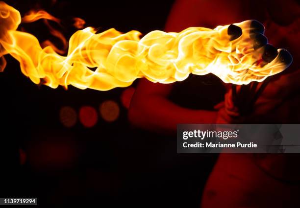 flames from a fire dance - australia fair shopping centre stock pictures, royalty-free photos & images